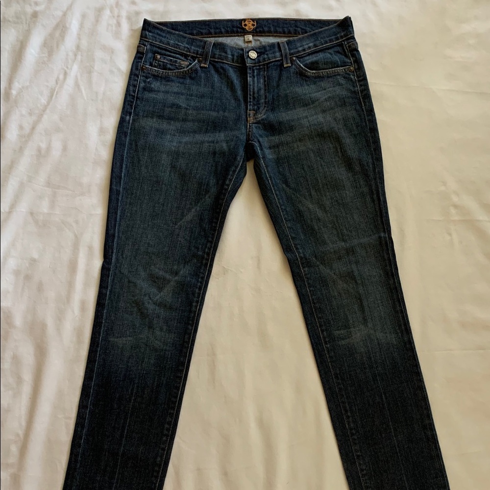 Bebe dark wash skinny jeans sz 29